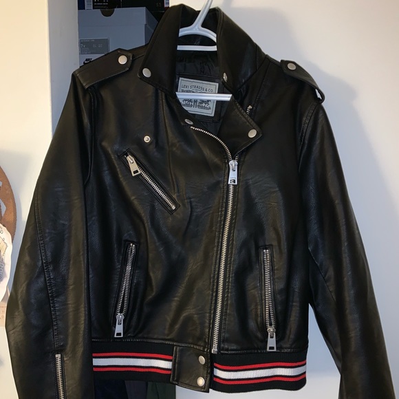 Levi’s Leather Jacket - Picture 1 of 3